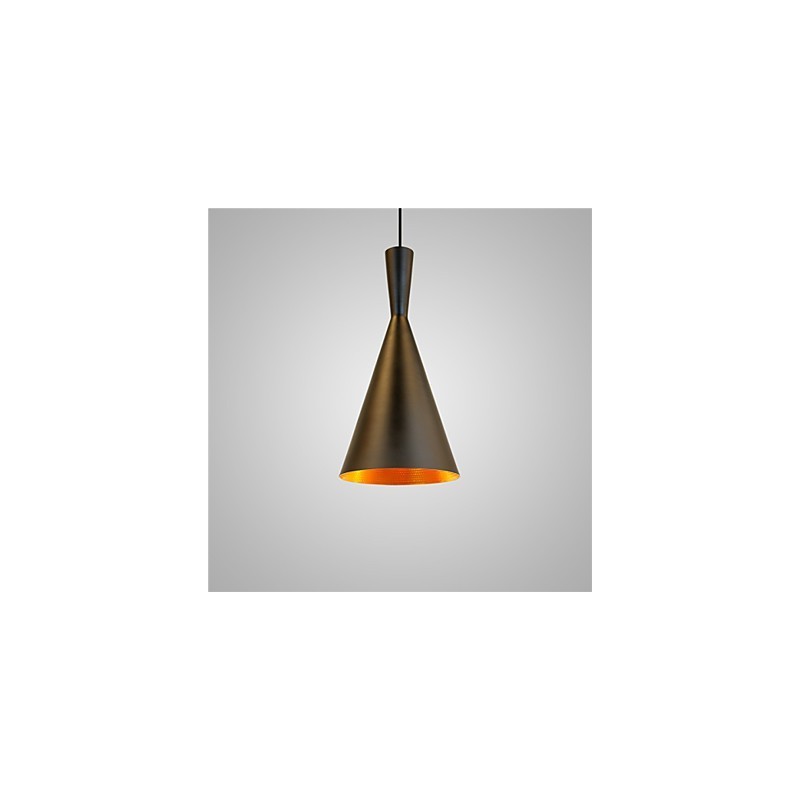 Tom Dixon Design Lampada a sospensione retrò vintage bianco nero tipo C