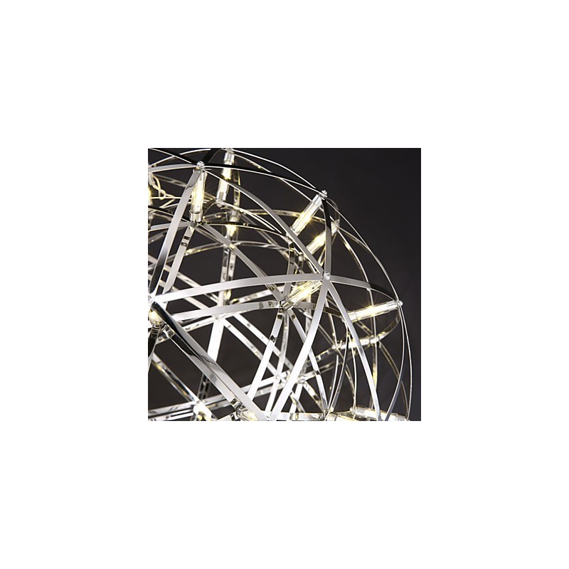 Lampada a sospensione moderna LED integrato 45 cm galvanosteggiata