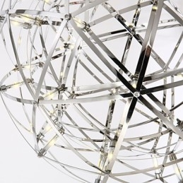 Lampada a sospensione moderna LED integrato 45 cm galvanosteggiata