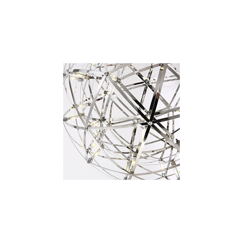 Lampada a sospensione moderna LED integrato 45 cm galvanosteggiata