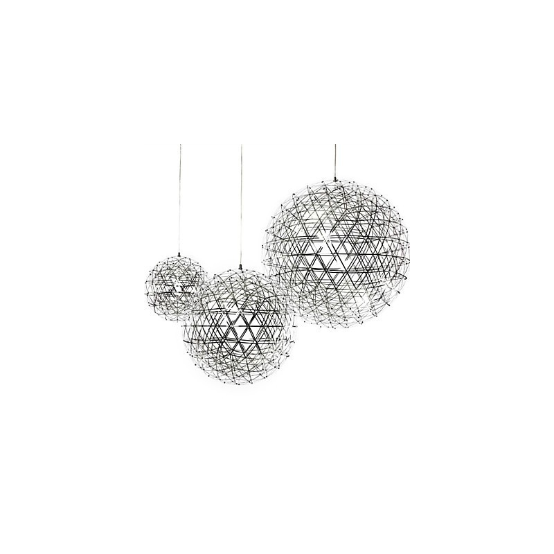 Lampada a sospensione moderna LED integrato 45 cm galvanosteggiata