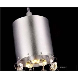 Lampada a sospensione in cristallo moderna e contemporanea