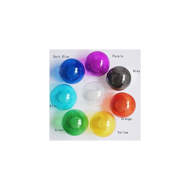 Lampada a sospensione globo in vetro multicolore con 19 luci