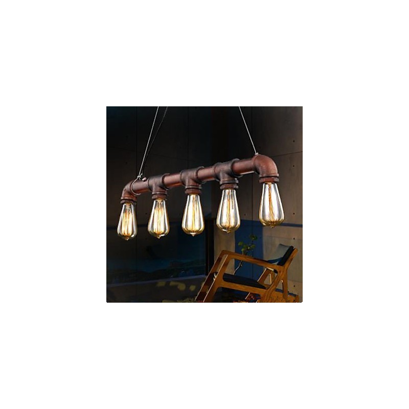 Lampada a sospensione industriale country per veranda, soffitta e corridoio