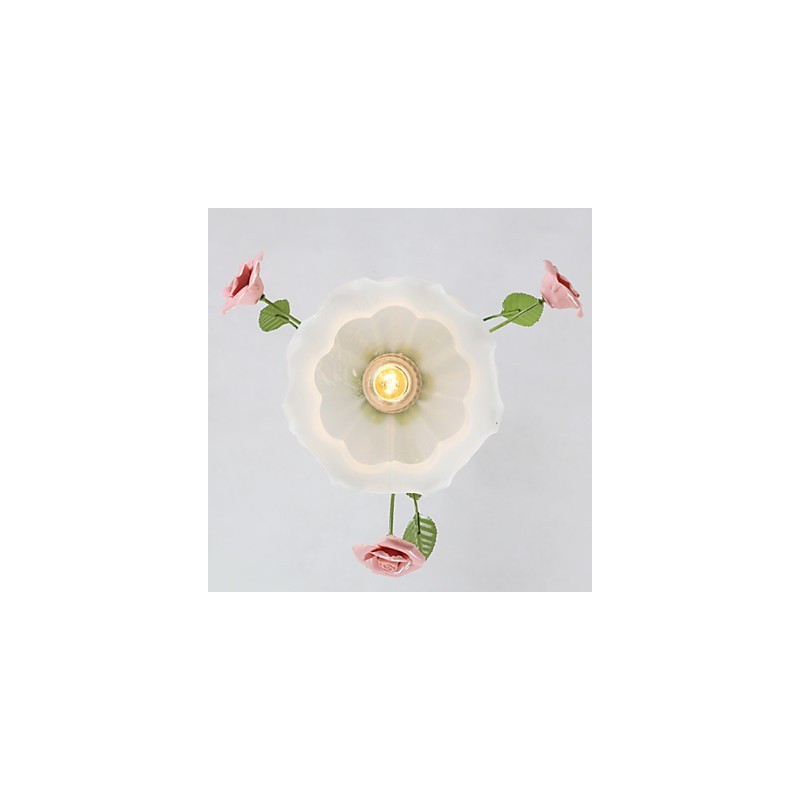 Lampada a sospensione in cristallo 3 luci E26/E27 25 cm