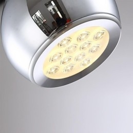Lampada a sospensione globo in metallo galvanizzato moderna