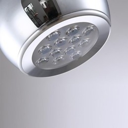 Lampada a sospensione globo in metallo galvanizzato moderna