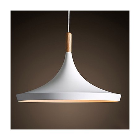 Lampadario a sospensione mini moderno contemporaneo in metallo bianco