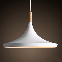 Lampadario a sospensione mini moderno contemporaneo in metallo bianco