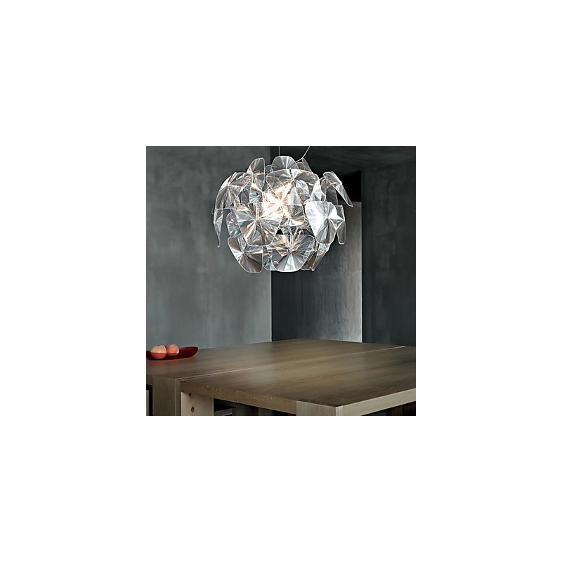 Lampada a sospensione moderna Luceplan 1 luce in acrilico trasparente