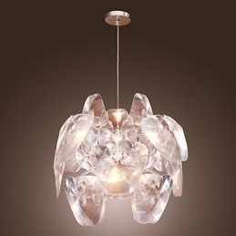 Lampada a sospensione moderna Luceplan 1 luce in acrilico trasparente
