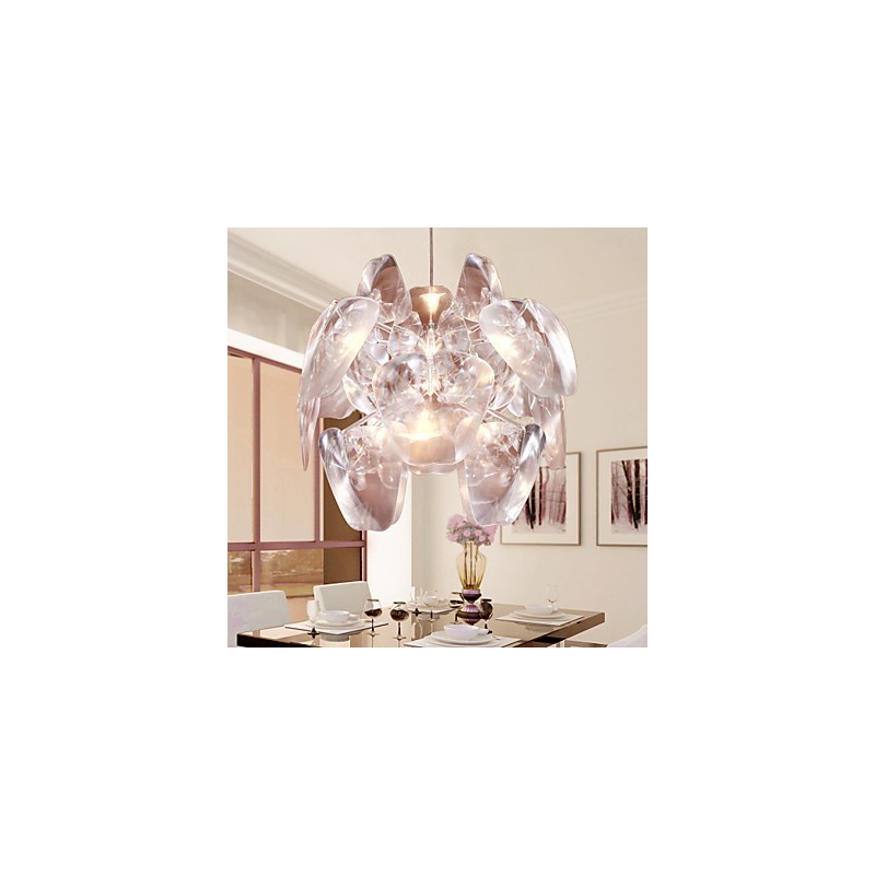 Lampada a sospensione moderna Luceplan 1 luce in acrilico trasparente