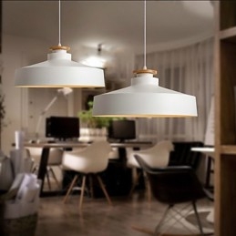 Lampada a sospensione moderna contemporanea in metallo