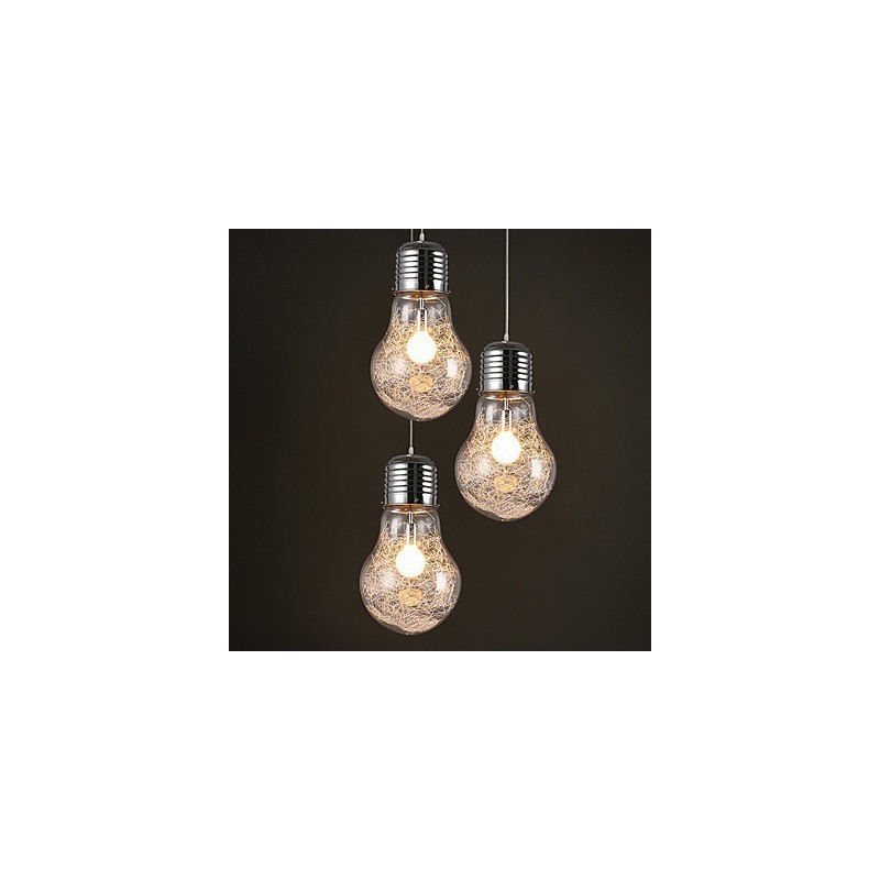 Lampadario a sospensione in vetro a goccia