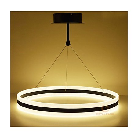 Lampada a sospensione LED in acciaio e acrilico
