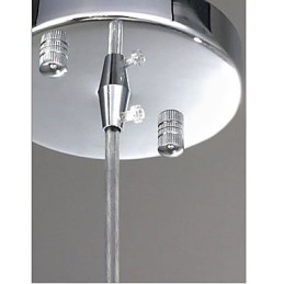 Lampada a sospensione globo in cristallo mini elettroplaccata moderna