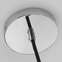Lampada a sospensione mini globo classica tradizionale in vetro trasparente