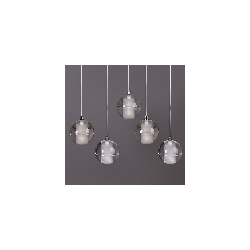 Lampada a sospensione All Over The Sky Star Bocci Droplight Aurora Borealis in vetro cristallo
