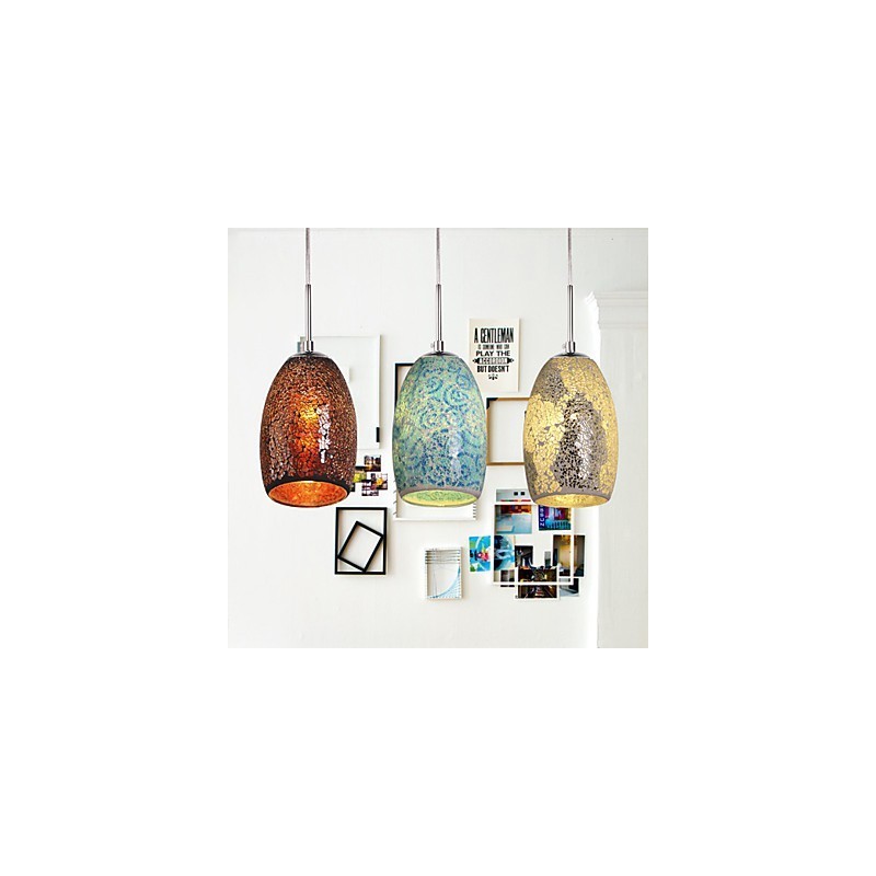 Lampada a sospensione classica in metallo con finitura d’epoca