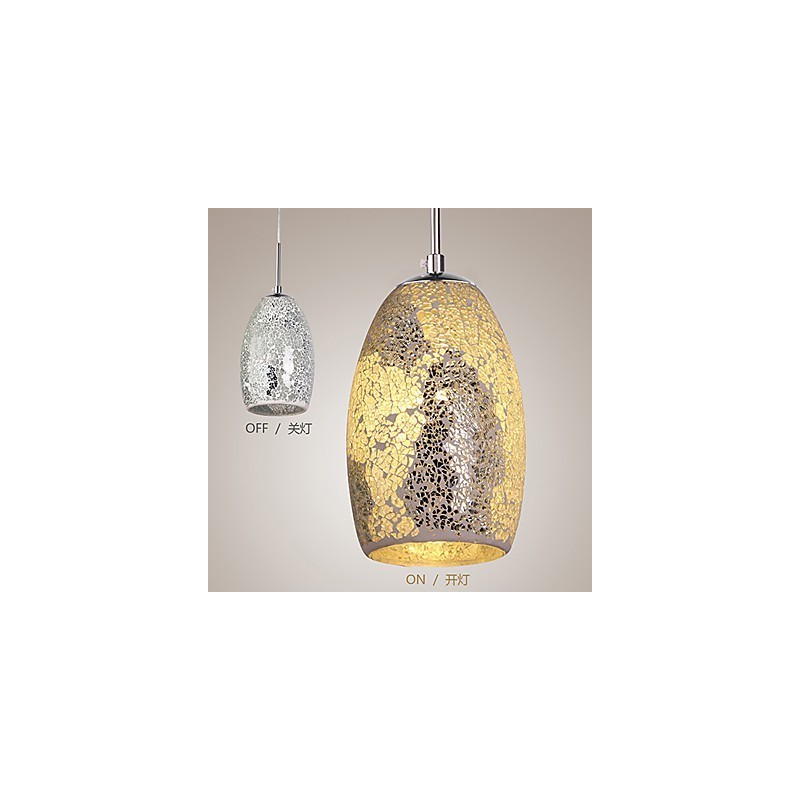Lampada a sospensione classica in metallo con finitura d’epoca