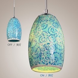 Lampada a sospensione classica in metallo con finitura d’epoca