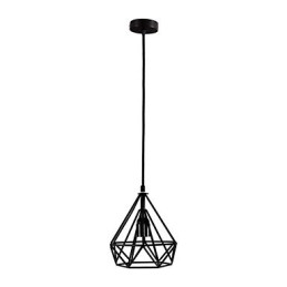 Lampada a sospensione in metallo nero stile retrò Mini Garage