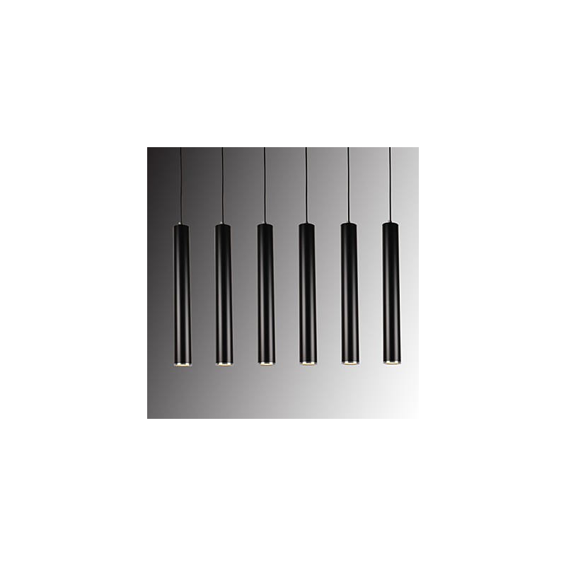 Lampada a sospensione LED moderna in metallo, 5 W, altezza 28 cm, catena regolabile 100 cm