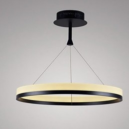 Lampada a sospensione rotonda bianca LED 4 luci