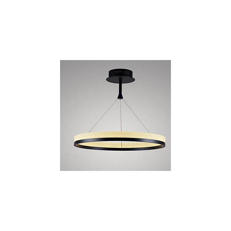 Lampada a sospensione rotonda bianca LED 4 luci