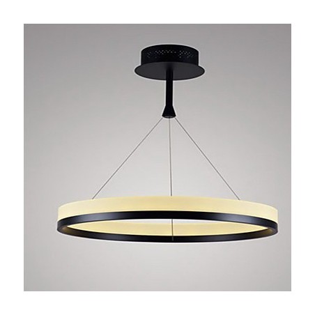 Lampada a sospensione rotonda bianca LED 4 luci