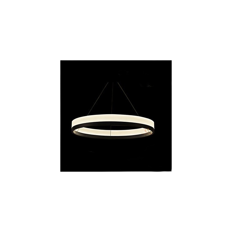 Lampada a sospensione rotonda bianca LED 4 luci