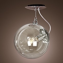 Lampada a sospensione Globe Mini moderna contemporanea anodizzata