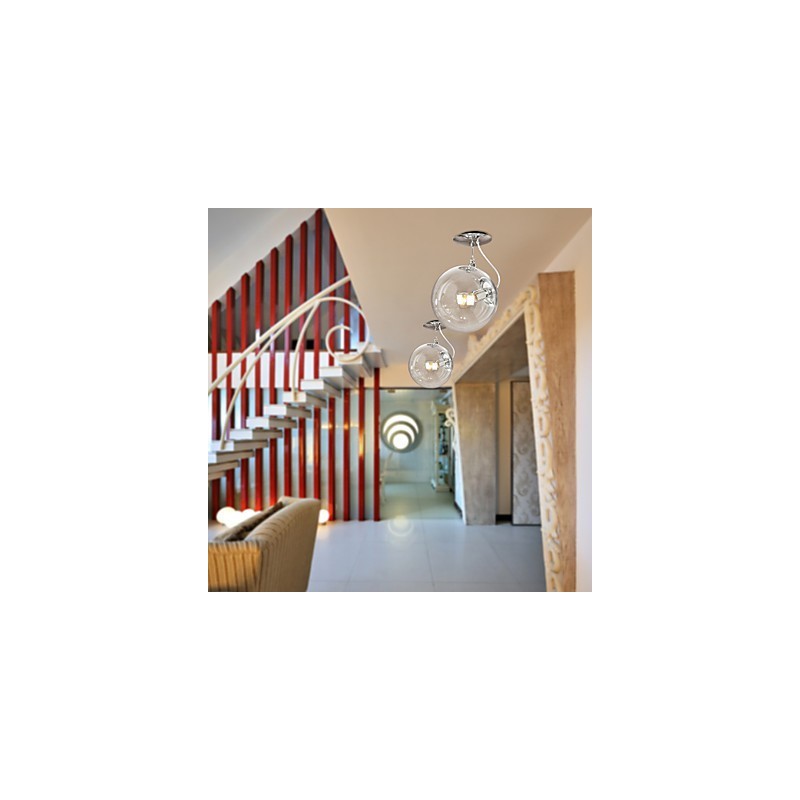 Lampada a sospensione Globe Mini moderna contemporanea anodizzata