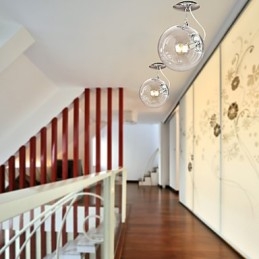 Lampada a sospensione Globe Mini moderna contemporanea anodizzata