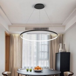 Lampada a sospensione LED dimmerabile moderna Ø 80 cm
