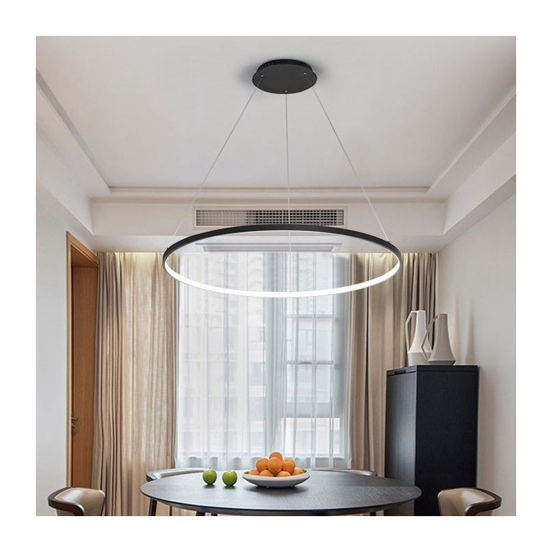 Lampada a sospensione LED dimmerabile moderna Ø 80 cm