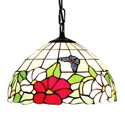 Lampada a sospensione mini elettrolitica in vetro multicolore E26/E27