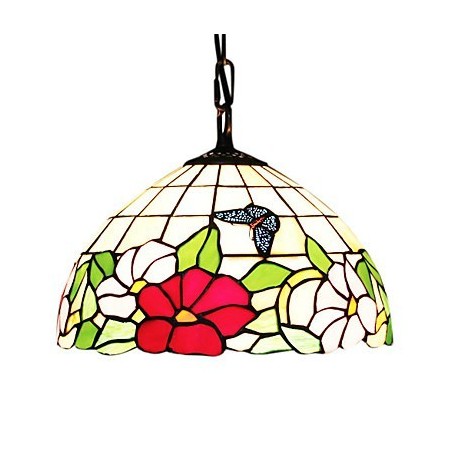 Lampada a sospensione mini elettrolitica in vetro multicolore E26/E27