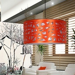 Lampada a sospensione contemporanea a 3 luci DropLight Bird'S Nest