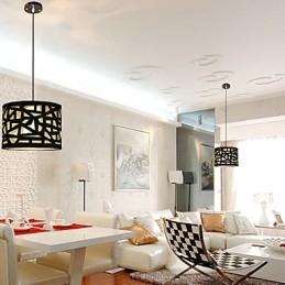 Lampada a sospensione contemporanea a 3 luci DropLight Bird'S Nest