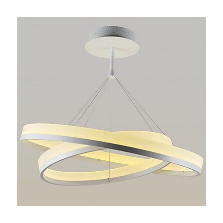 Lampadario a sospensione LED moderno in acrilico 2 lampadine incluse