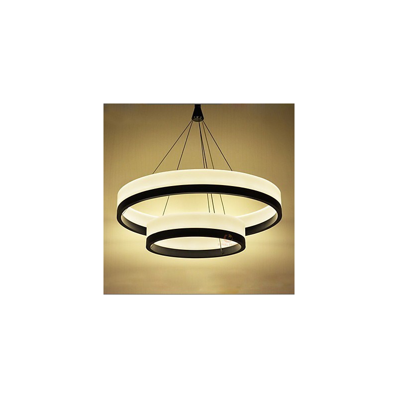 Lampadario a sospensione LED moderno in acrilico 2 lampadine incluse