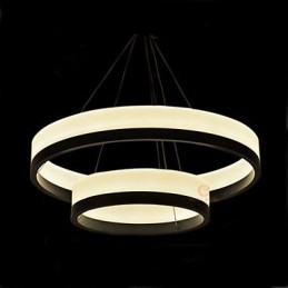 Lampadario a sospensione LED moderno in acrilico 2 lampadine incluse