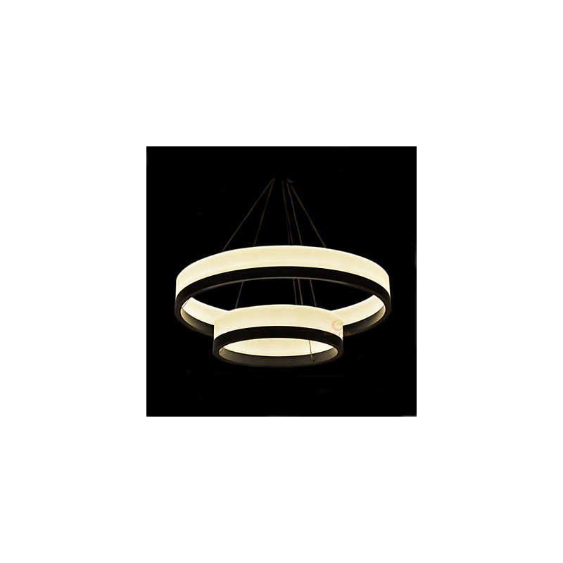 Lampadario a sospensione LED moderno in acrilico 2 lampadine incluse