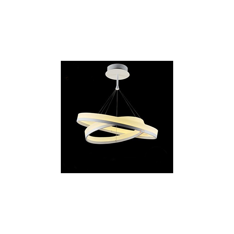 Lampadario a sospensione LED moderno in acrilico 2 lampadine incluse