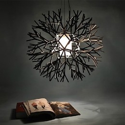Lampada a sospensione mini moderna in metallo e acrilico 60 cm