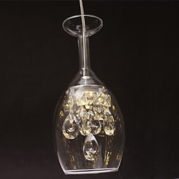 Lampadario a sospensione moderno contemporaneo in metallo argento con 4 LED integrati