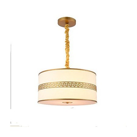Lampada a sospensione cinese moderna dorata, 1 livello, E26/E27