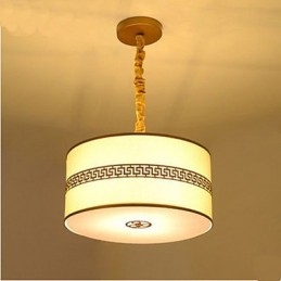 Lampada a sospensione cinese moderna dorata, 1 livello, E26/E27