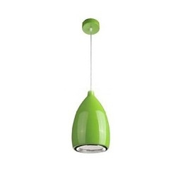 Lampada a sospensione globo in metallo dipinto, regolabile, 24,5 cm